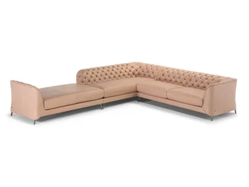 LA SCALA - Corner tufted sofa by Natuzzi Italia - view 2